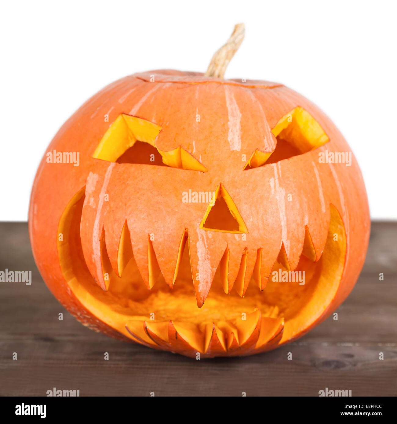 Pumpkin isolated on white background Stock Photo - Alamy