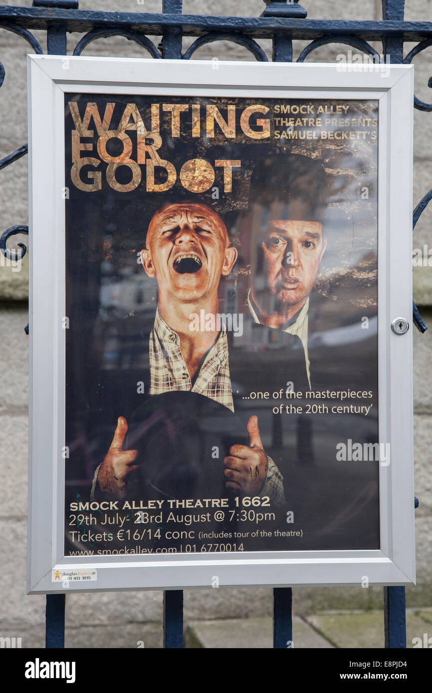 Waiting For Godot Play, Smock Alley Theatre, Dublin, Ireland Stock Photo