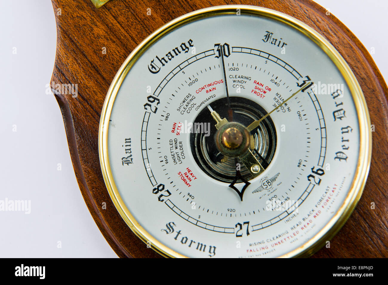 Weather glass barometer hires stock photography and images Alamy