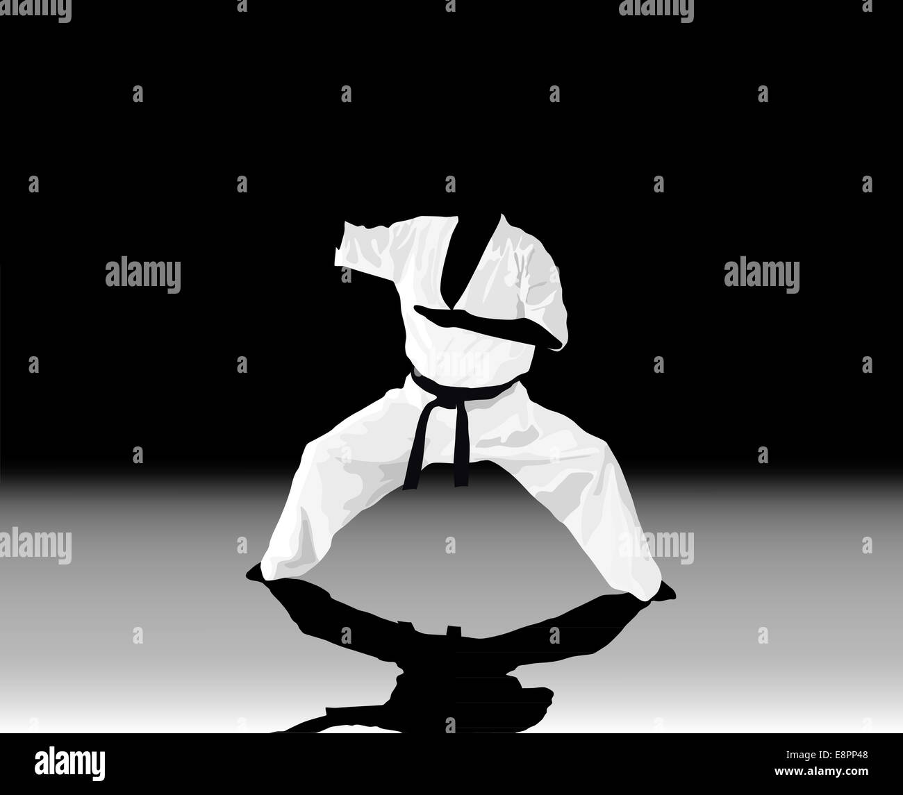 Black Karate High Resolution Stock Photography and Images Alamy