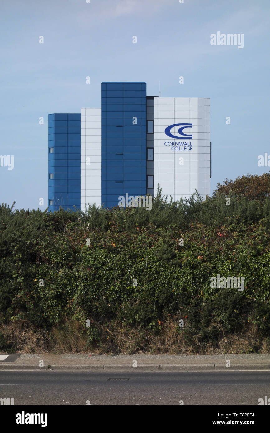 Cornwall College Buildings At Pool Camborne Cornwall Stock Photo Alamy