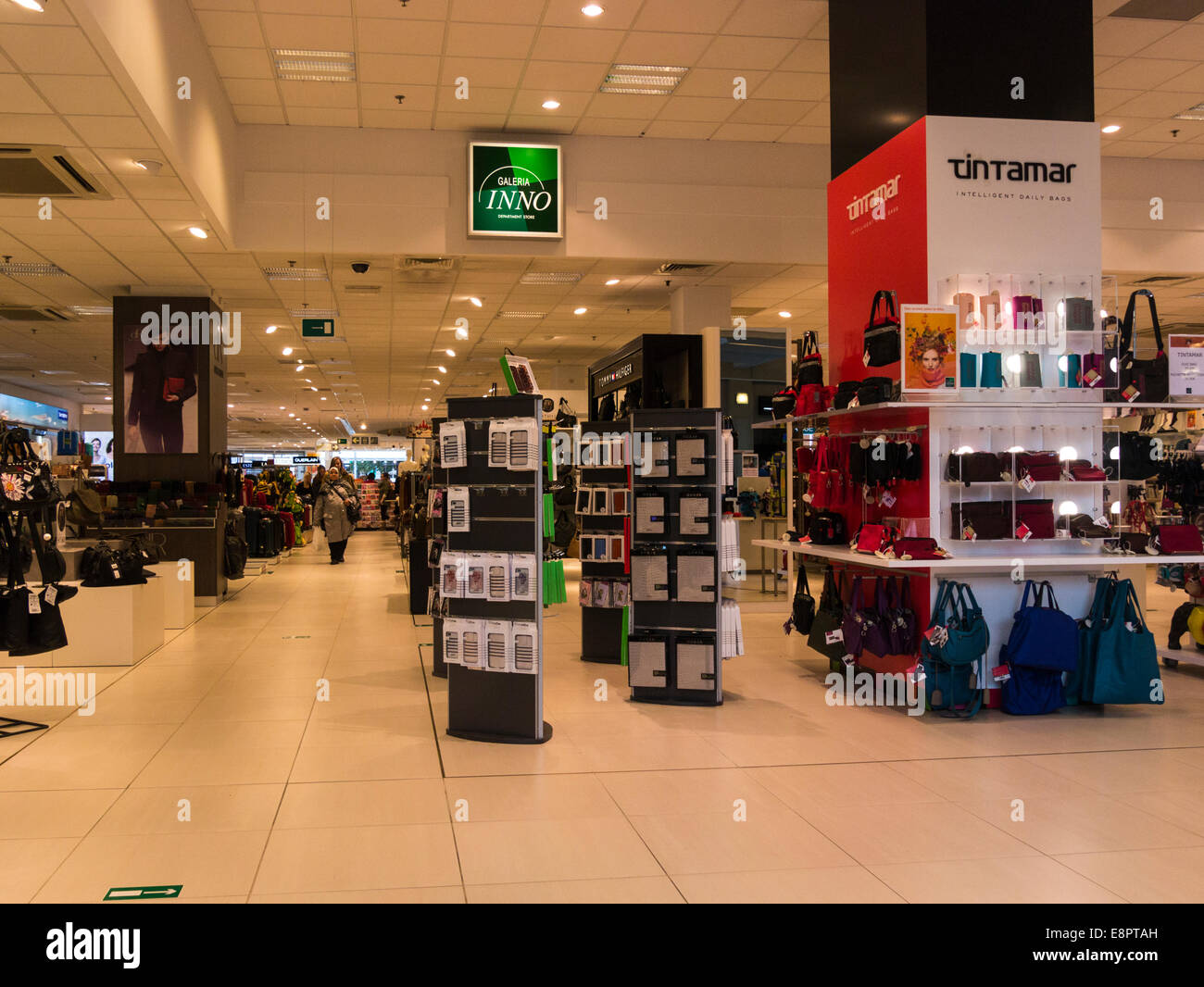 Department store Liege Belgium EU Stock Photo Alamy