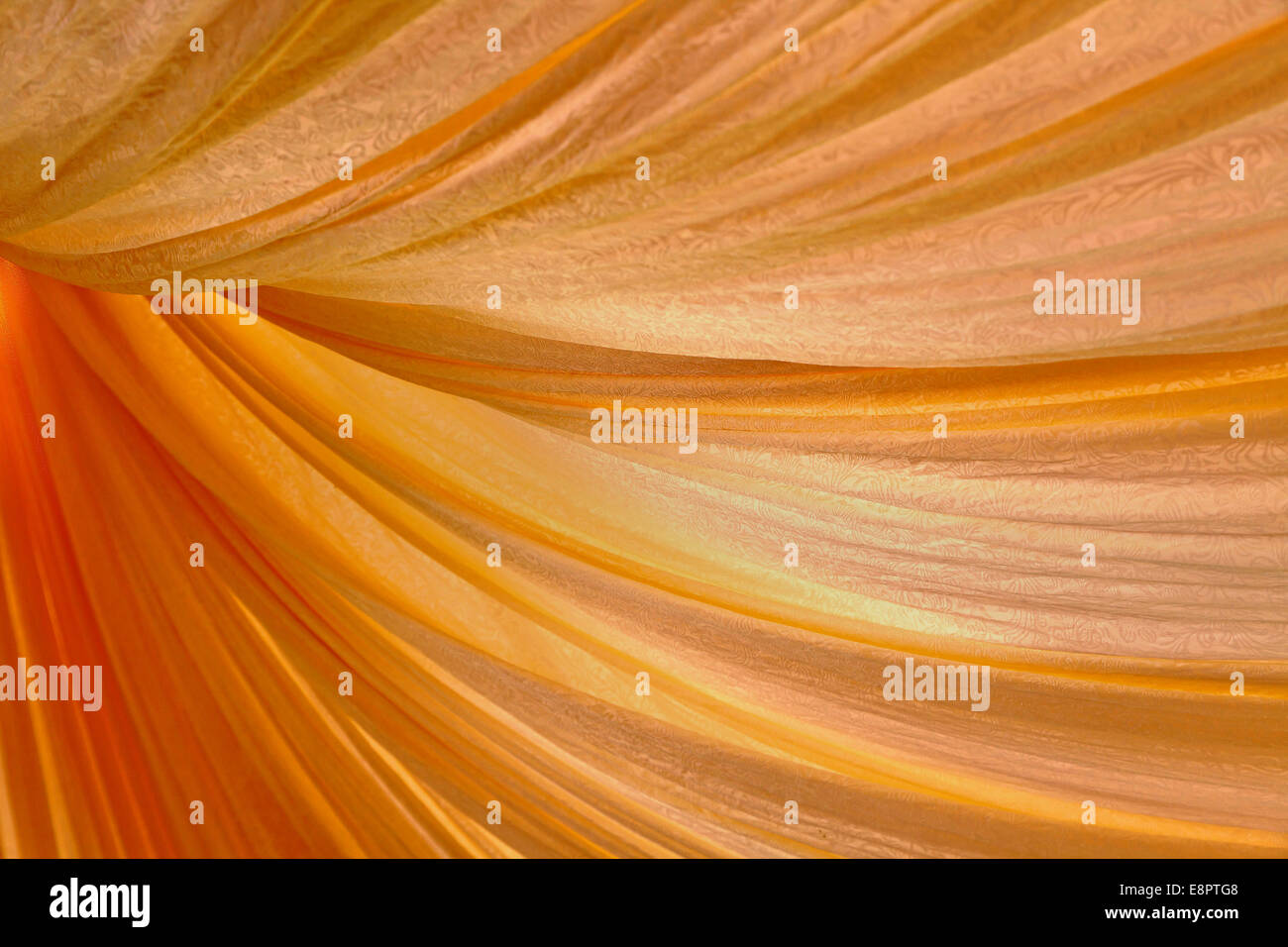 Silk ceiling in material souk Melaka, MALAYSIA Stock Photo Alamy