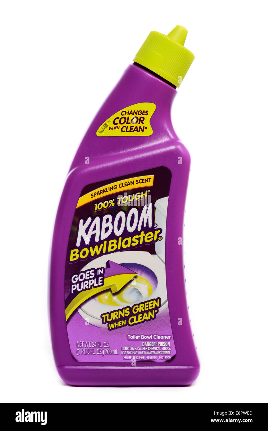 Kaboom Bowl Blaster Toilet Bowl Cleaner Stock Photo