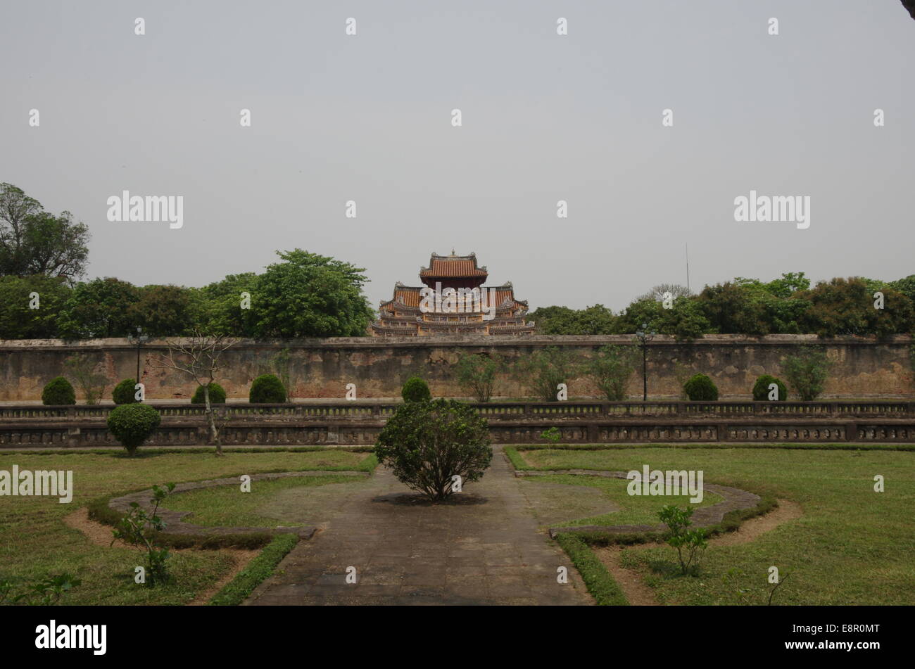 Imperial Palace Hue Stock Photo