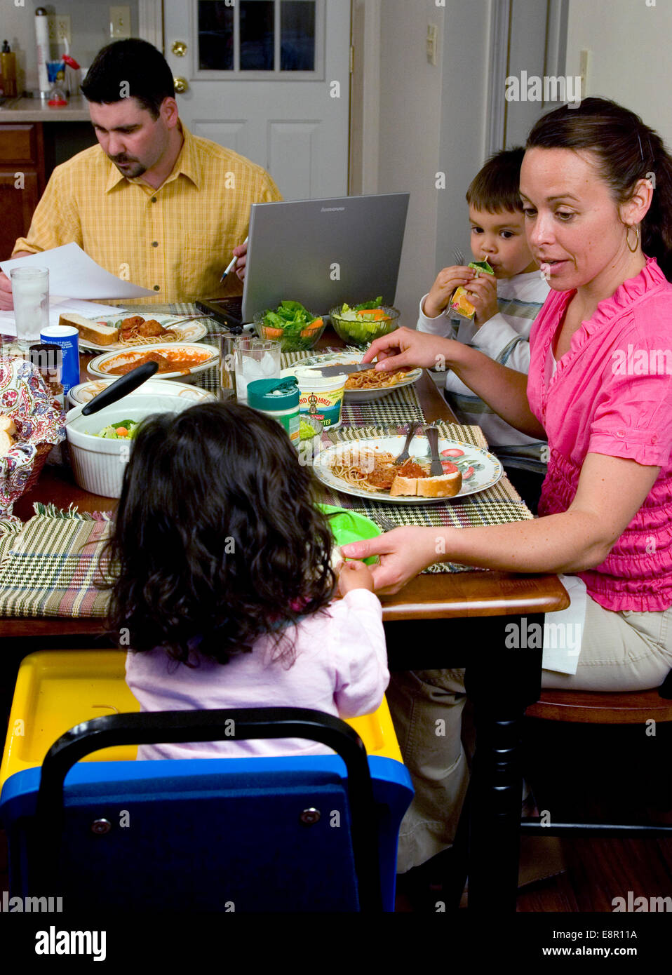 Father works hi-res stock photography and images - Alamy