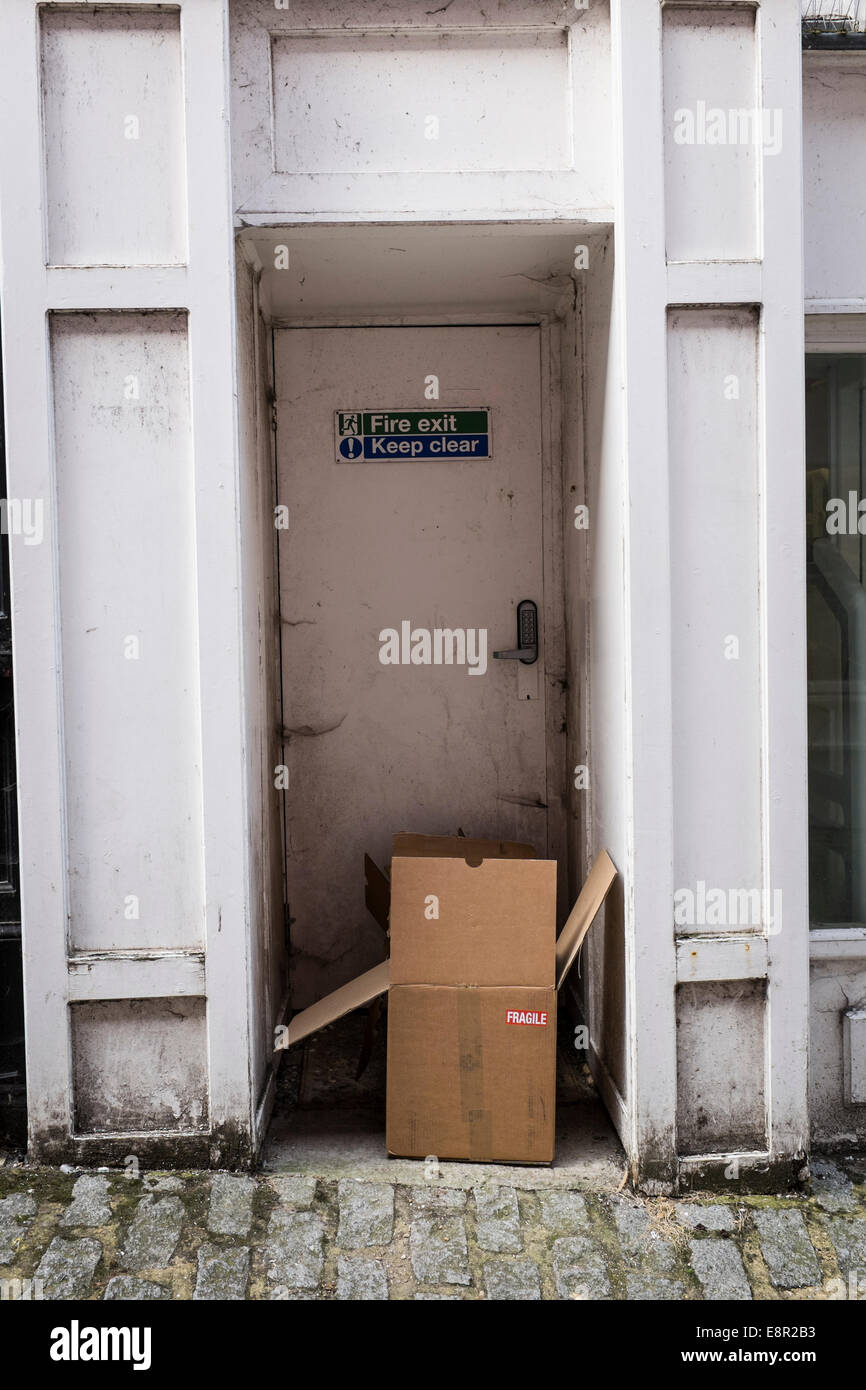 Blocked fire exit hires stock photography and images Alamy