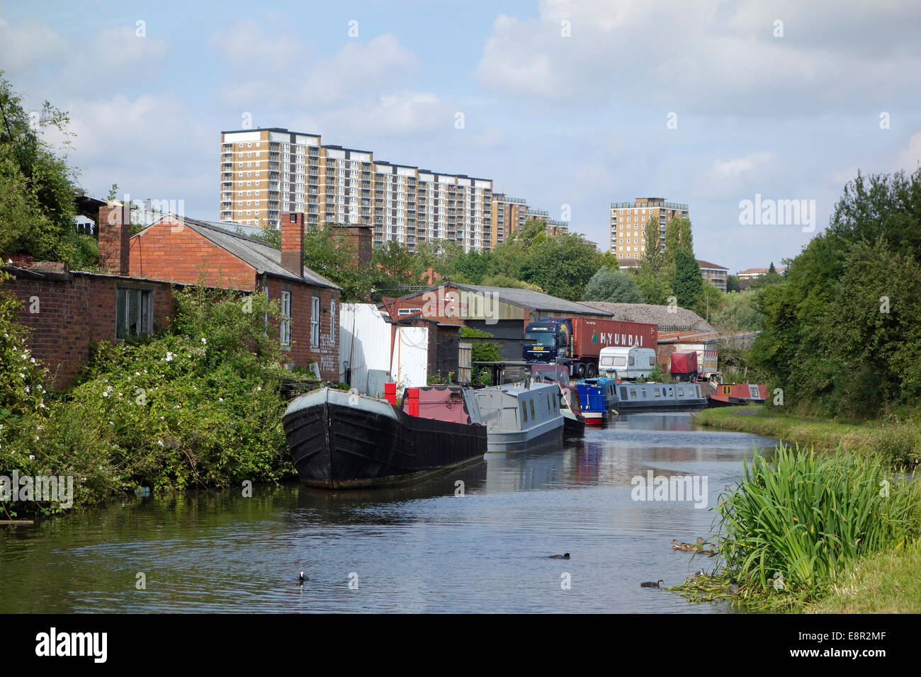 Delph marine boat yard stourbridge hires stock photography and images