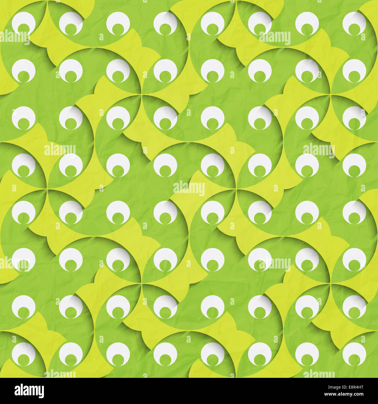 green seamless pattern with white dots. vector paper texture Stock ...