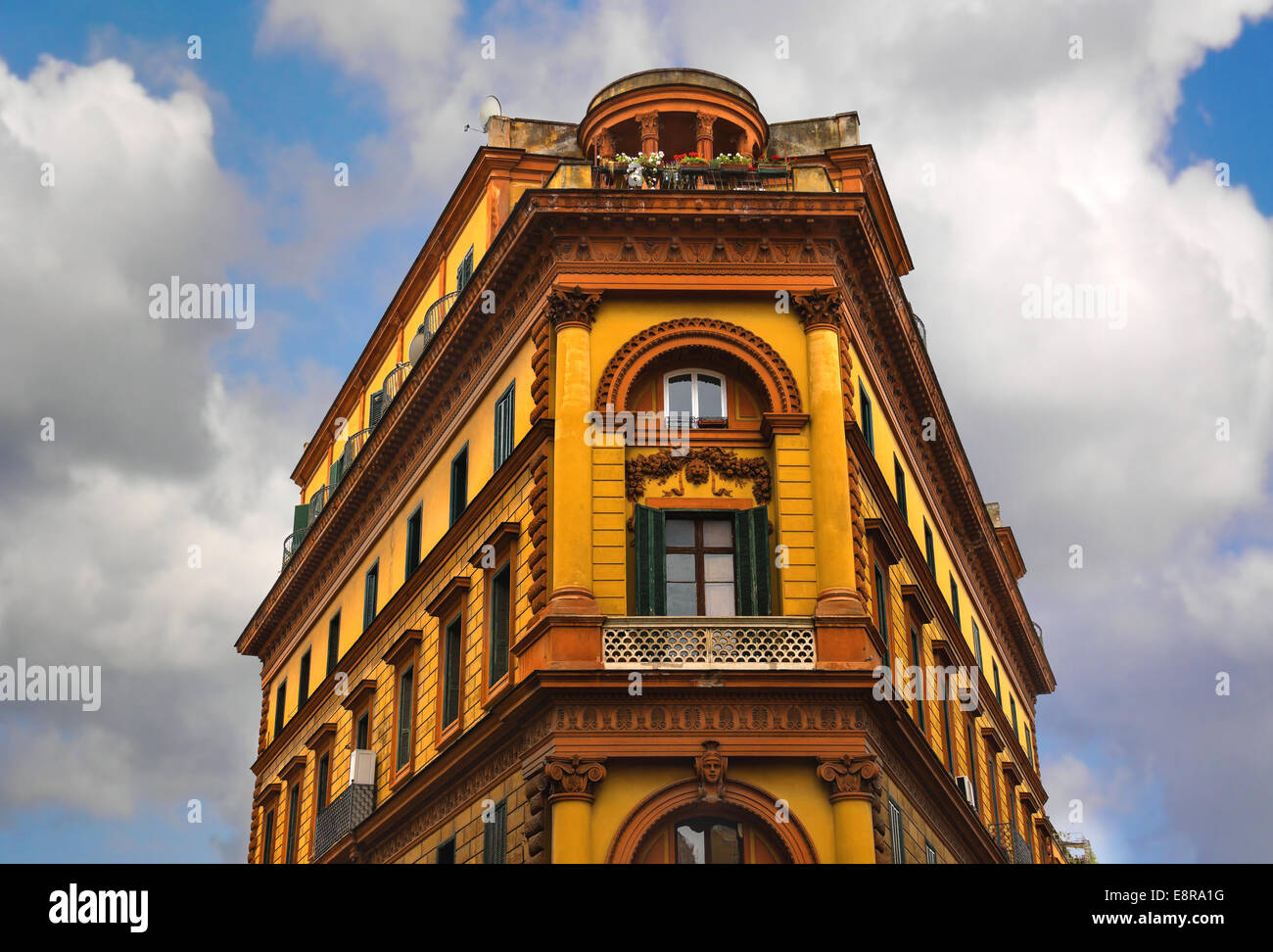 Beautiful house in Rome, Italy Stock Photo Alamy