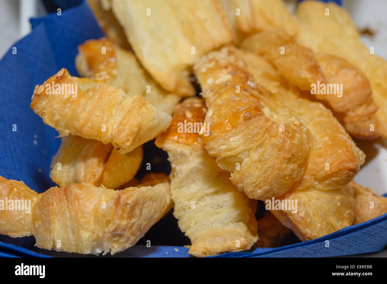 Delicious fresh pastries for breakfast or snack Stock Photo