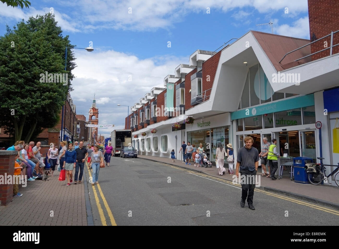 Ryemarket Shopping Centre, Market Street, Stourbridge, West Midlands, England, UK Stock Photo