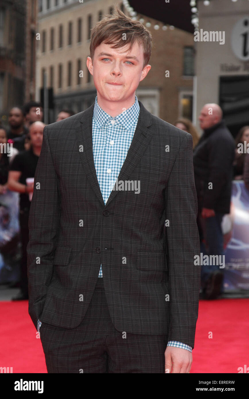 'The Amazing Spider-Man 2' World Premiere held at the Odeon Leicester Square, London  Featuring: Dane DeHaan Where: London, United Kingdom When: 10 Apr 2014 Stock Photo