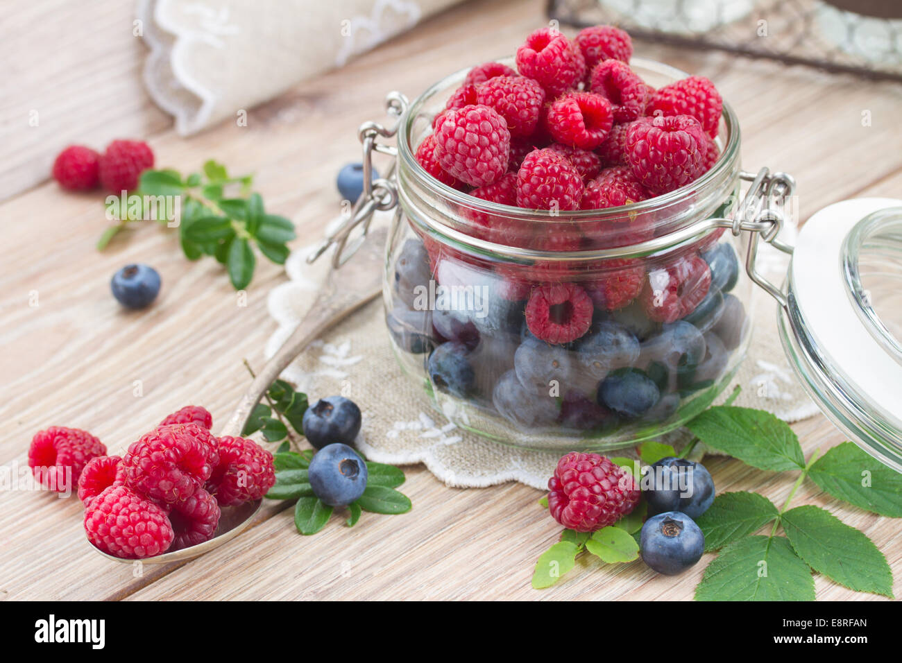set of fresh berries Stock Photo - Alamy