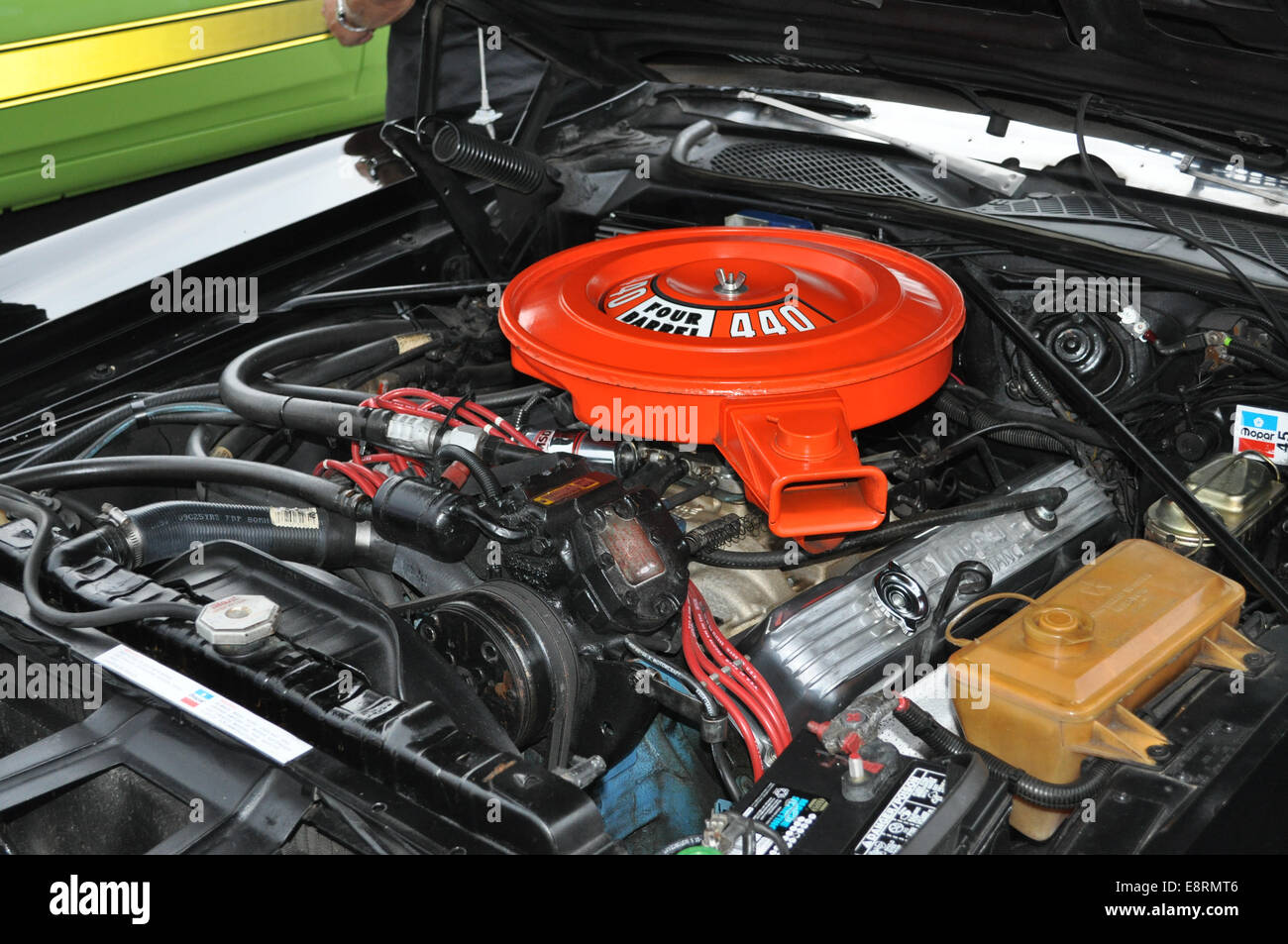 A 440 Chrysler Engine. Stock Photo
