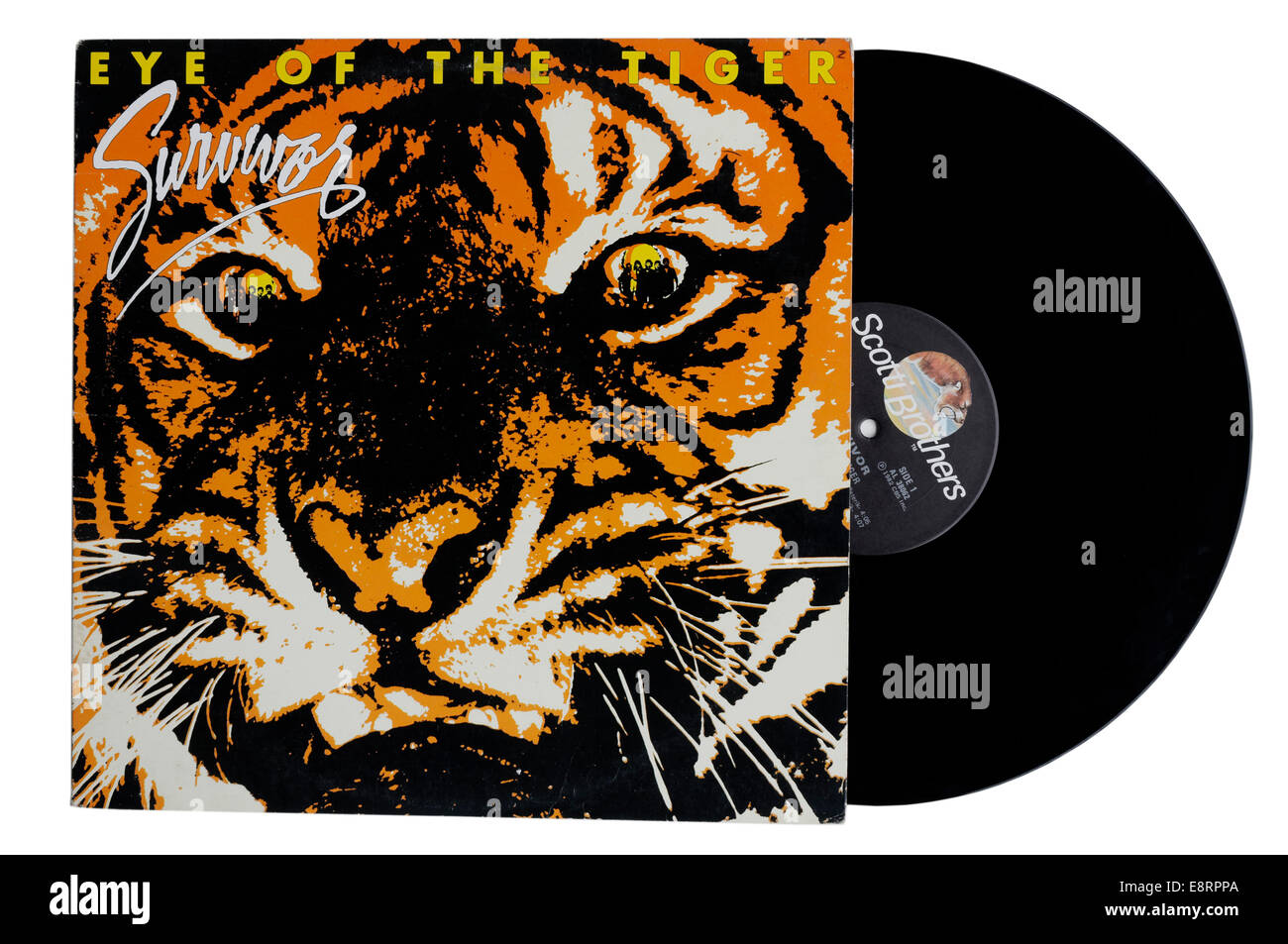 Eye of the Tiger album by Survivor Stock Photo - Alamy