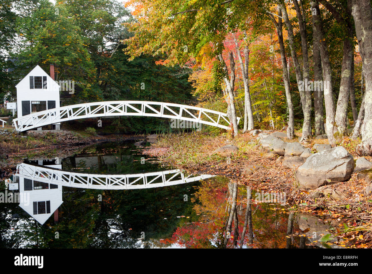 Somesville Bridge - Village of Somesvillle, Mount Desert Island, Maine ...