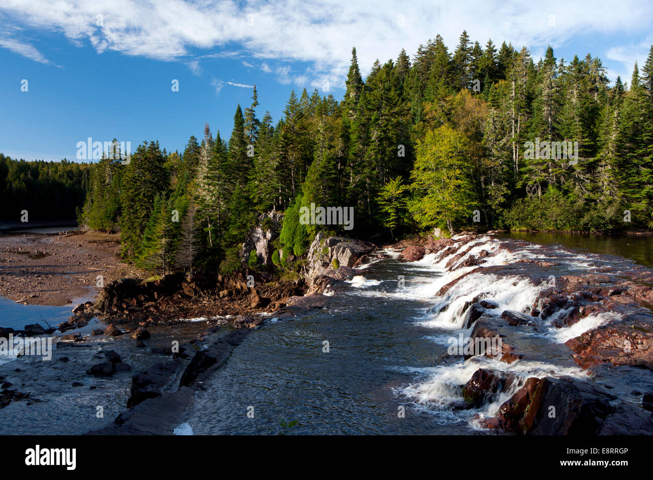 Lepreau Falls near Saint John, New Brunswick, Canada Stock Photo Alamy