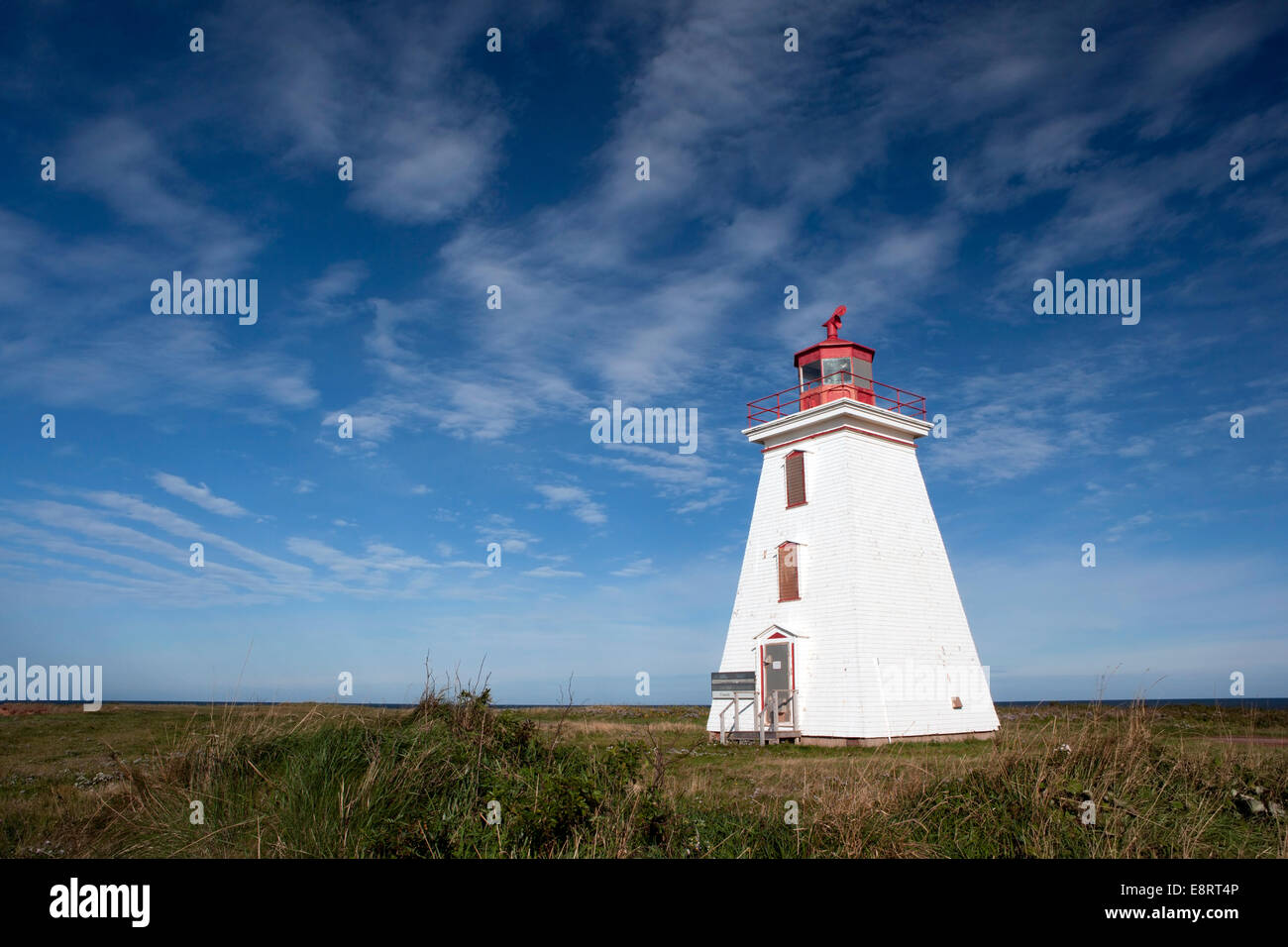 Cape Egmont Lighthouse Cape Egmont, Prince Edward Island, Canada Stock Photo Alamy