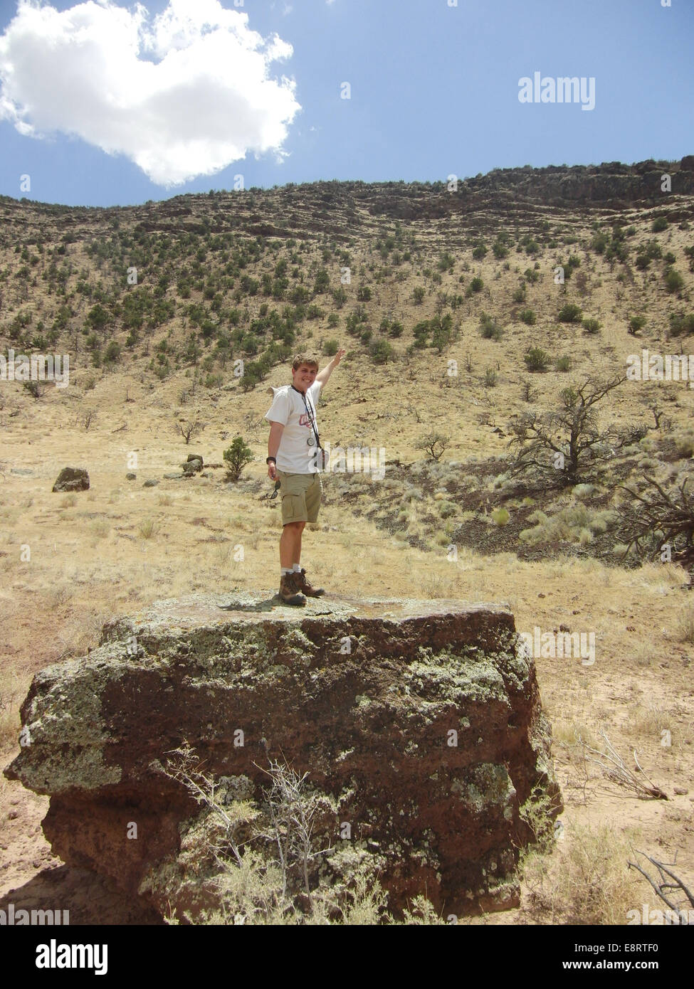 Goddard Grand Canyon LPSA Lunar and Planetary Science Academy NASA arizona intern mars Stock Photo