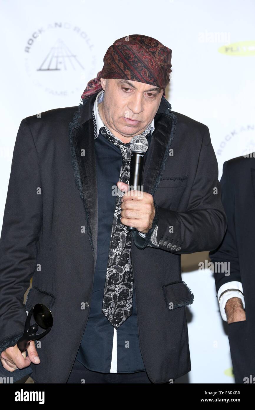 the 29th Annual Rock And Roll Hall Of Fame Induction Ceremony at Barclays Center of Brooklyn on April 10, 2014 in New York City.  Featuring: Steven Van Zandt Where: New York, New York, United States When: 11 Apr 2014 Stock Photo