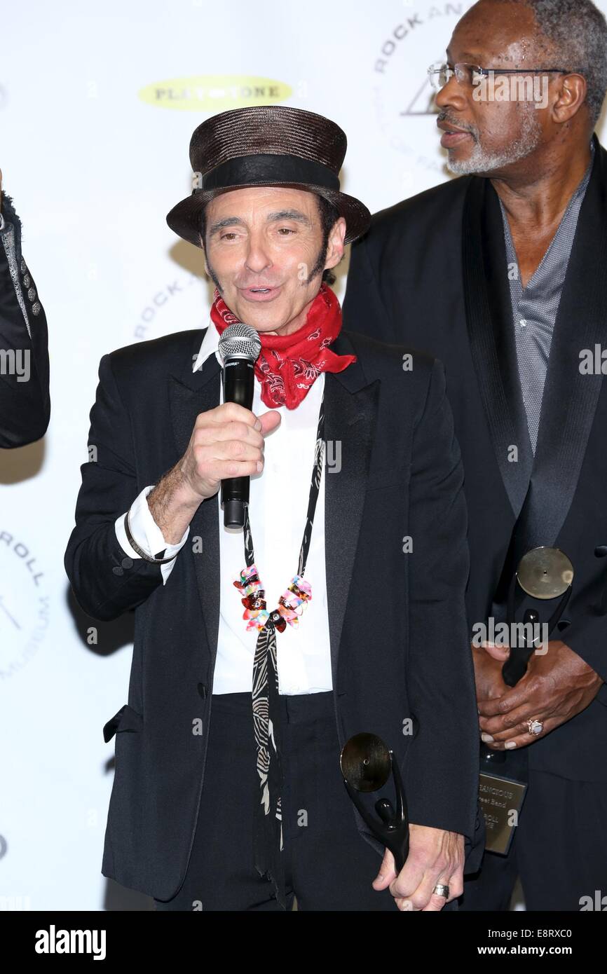 the 29th Annual Rock And Roll Hall Of Fame Induction Ceremony at Barclays Center of Brooklyn on April 10, 2014 in New York City.  Featuring: Nils Lofgren Where: New York, New York, United States When: 11 Apr 2014 Stock Photo