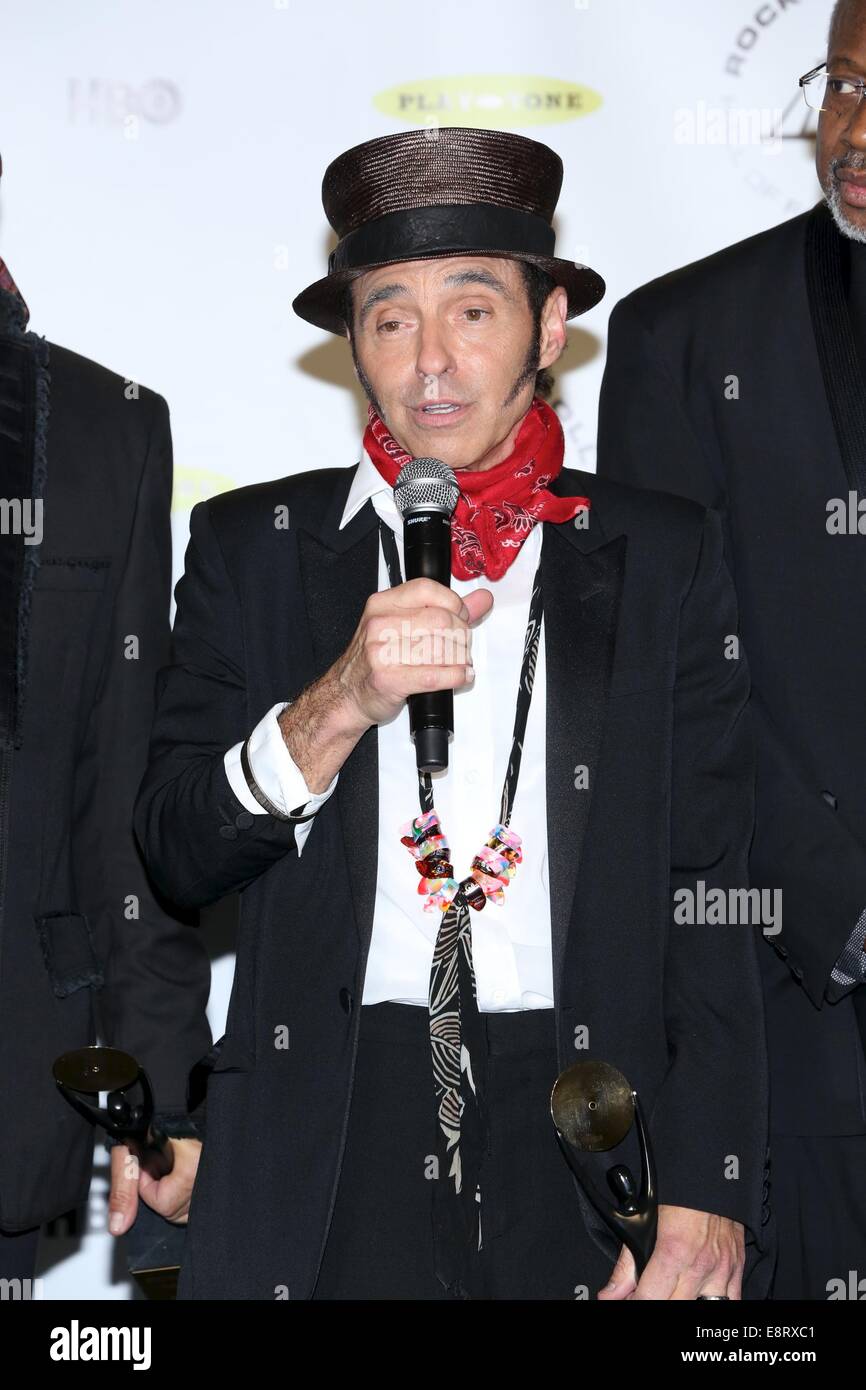 the 29th Annual Rock And Roll Hall Of Fame Induction Ceremony at Barclays Center of Brooklyn on April 10, 2014 in New York City.  Featuring: Nils Lofgren Where: New York, New York, United States When: 11 Apr 2014 Stock Photo