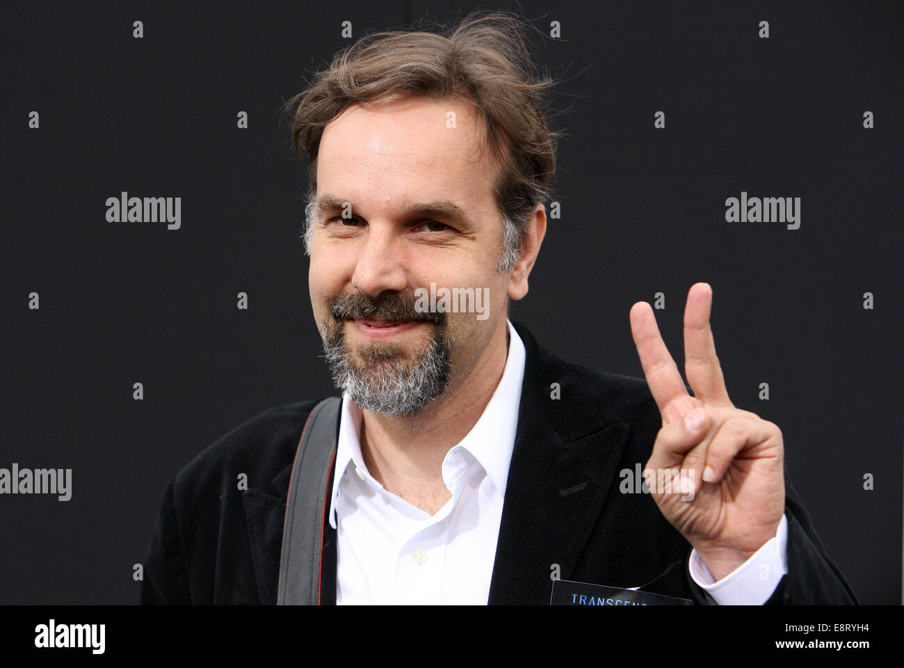 Premiere Of Warner Bros. Pictures And Alcon Entertainment's 'Transcendence' At Regency Village Theatre  Featuring: Todd Williamson Where: Westwood, California, United States When: 11 Apr 2014 Stock Photo