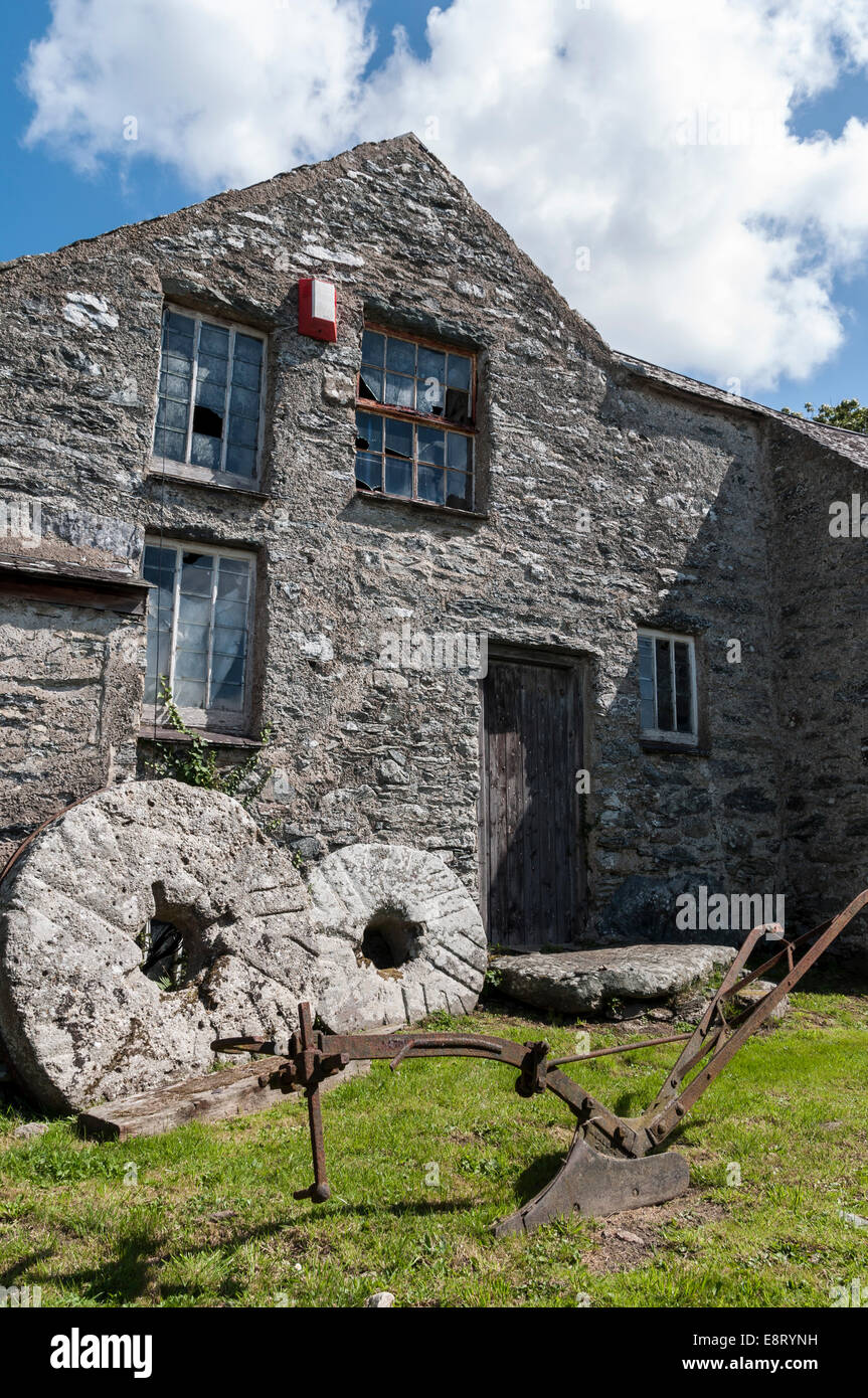Melin Hywel Watermill Llanddeusant Elim on Anglesey North Wales Stock