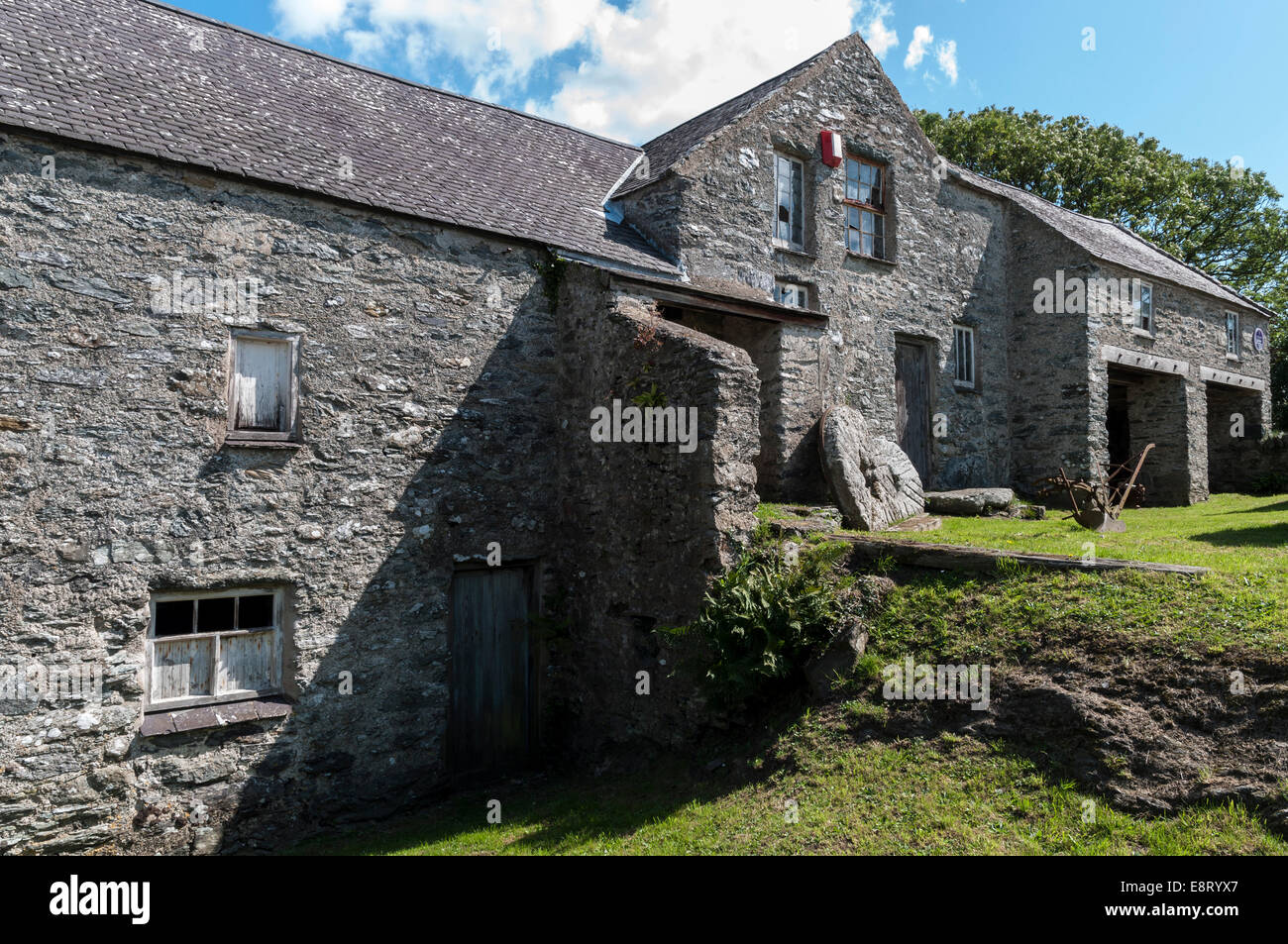 Melin Hywel Watermill Llanddeusant Elim on Anglesey North Wales Stock