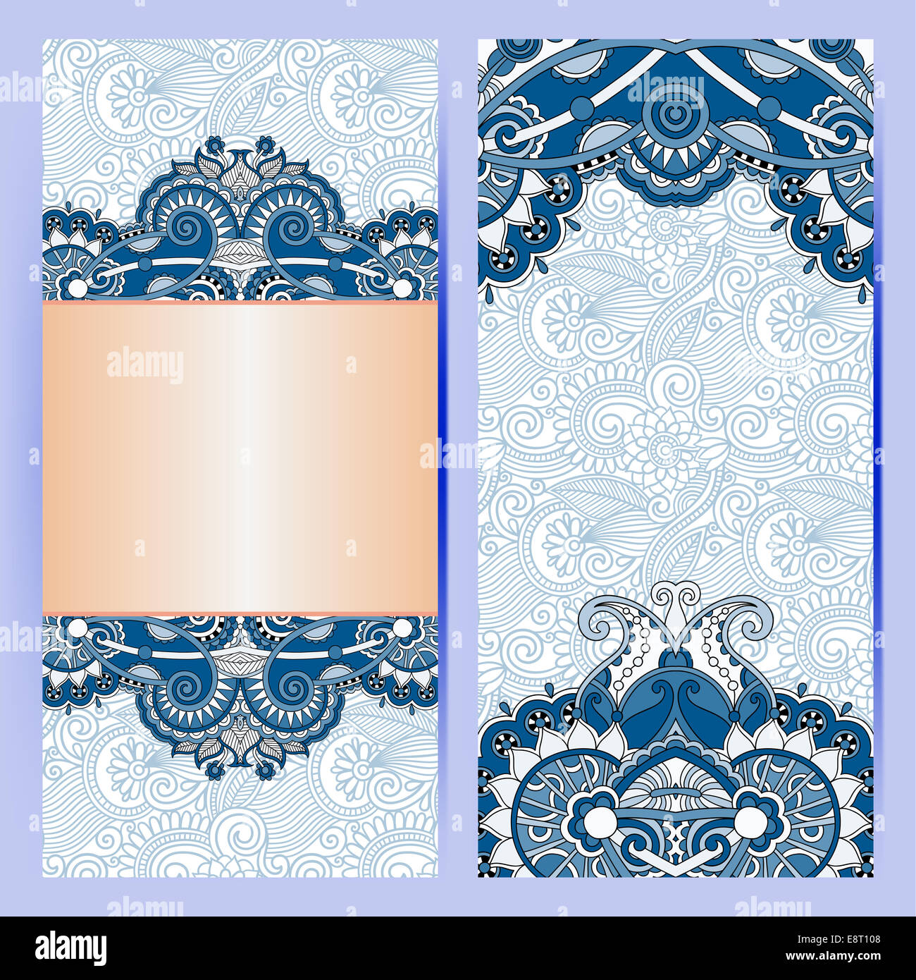 decorative label card for vintage design, ethnic pattern, antiqu Stock ...