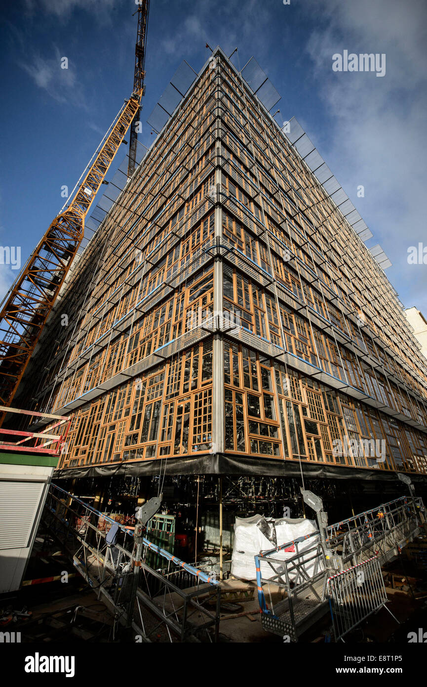 May 11, 2014 - Brussels, Bxl, Belgium - ''Europa'' building, designed ...