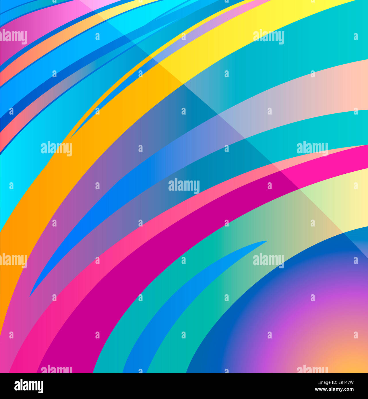 Illustration of Abstract Colorful Background Modern Template Design ...