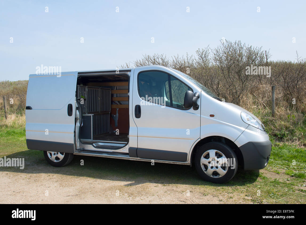 Little van for transport Stock Photo Alamy