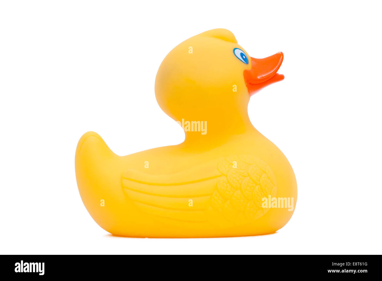 Yellow rubber ducky Stock Photo