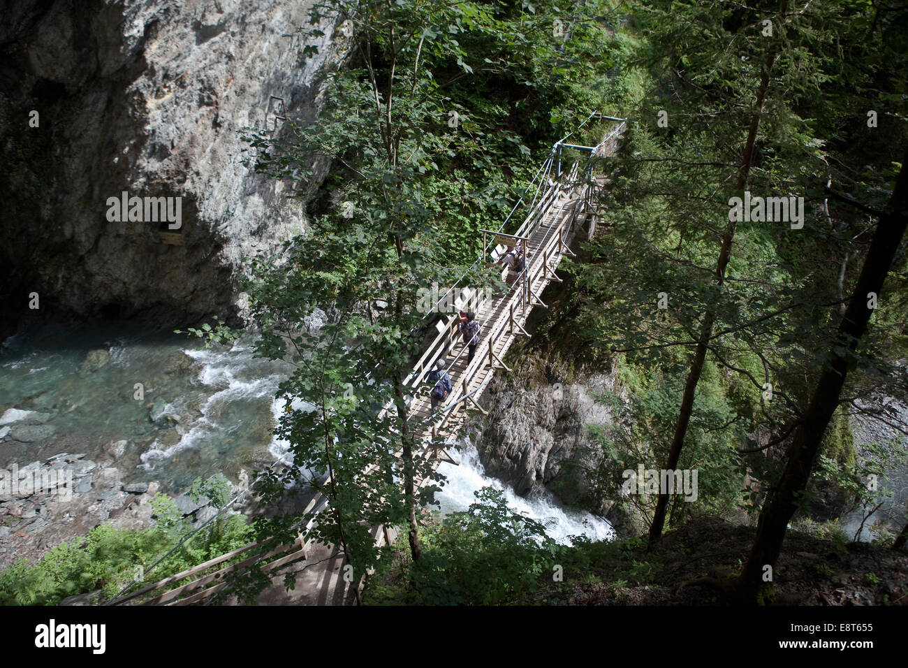 Gorges de la Diosaz (Upper Savoy,France) Stock Photo