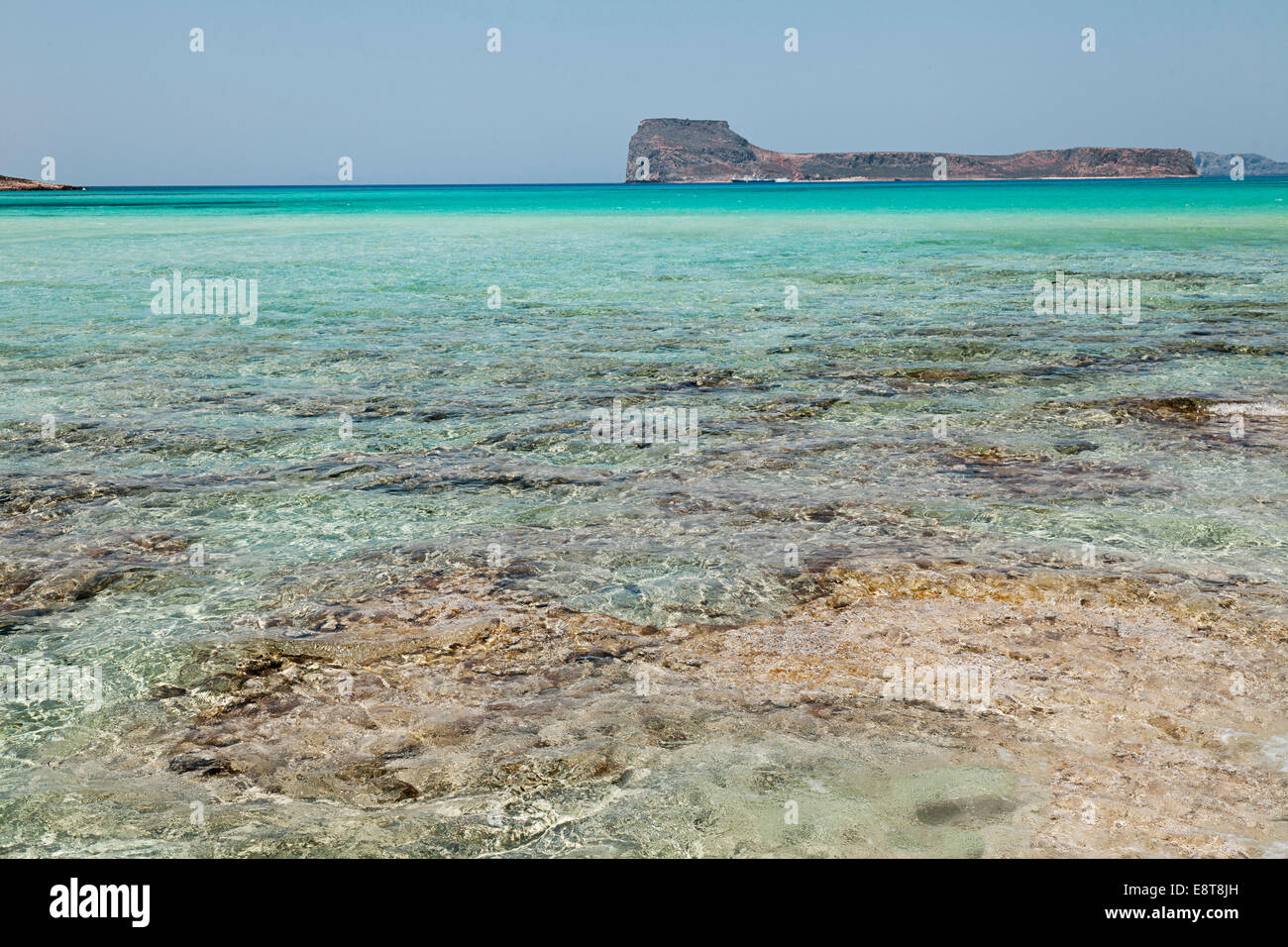 Bay of Balos, Crete, Greece Stock Photo
