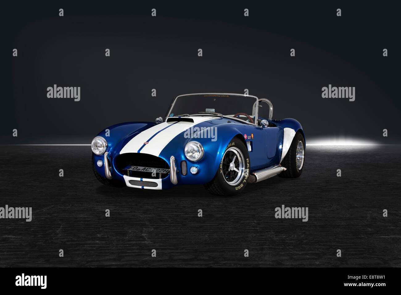 Cobra sports car Stock Photo - Alamy