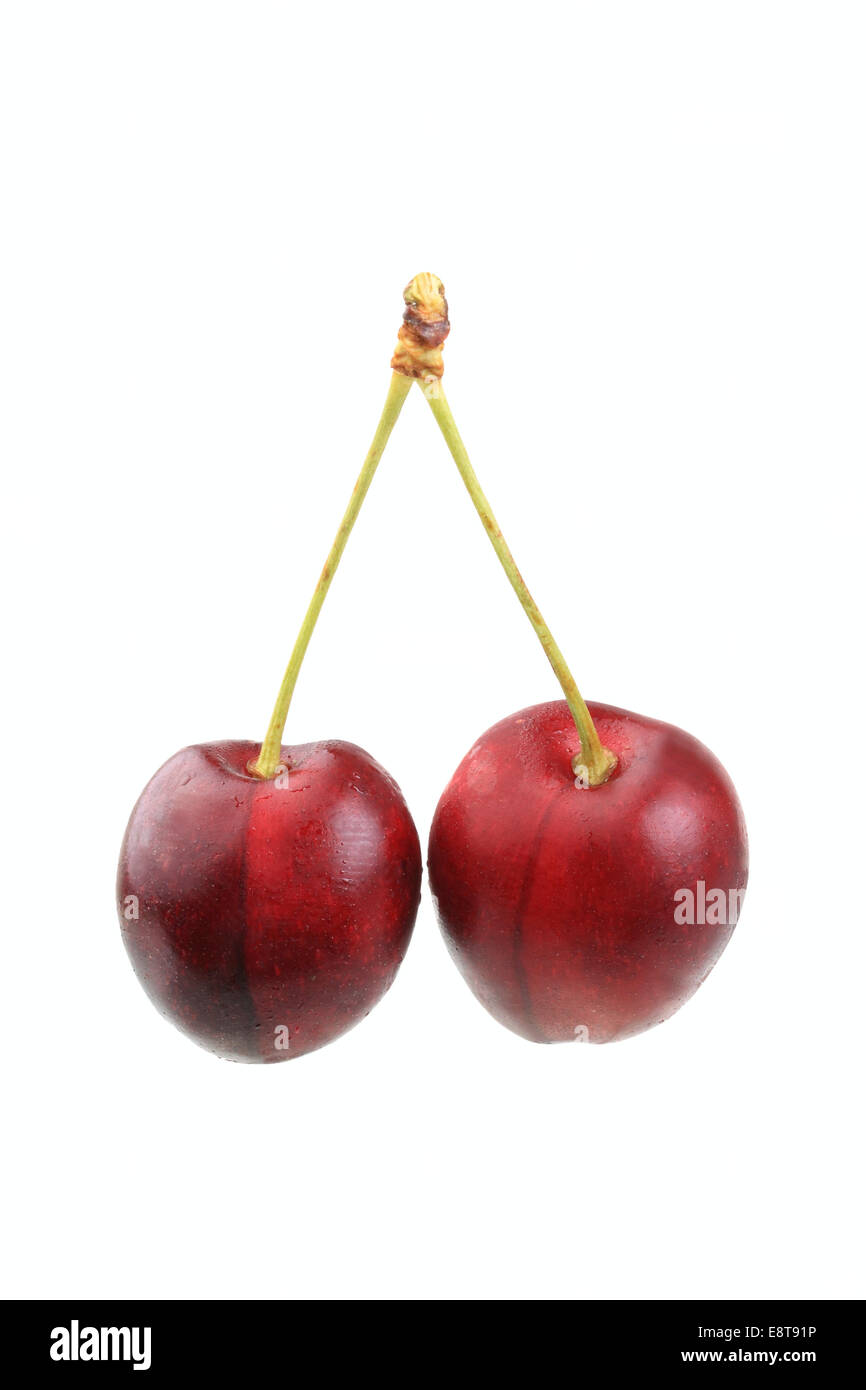 Sweet cherries Stock Photo