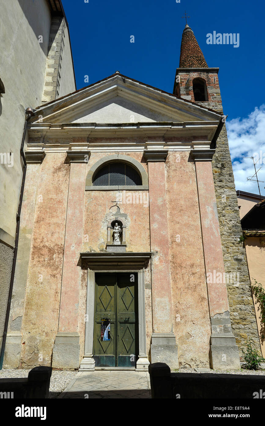 Italia Friuli V.G. Cividale  Chiesa di S. Maria di Corte | Italy Friuli Venezia Giulia Cividale Church of Santa Maria di Corte Stock Photo