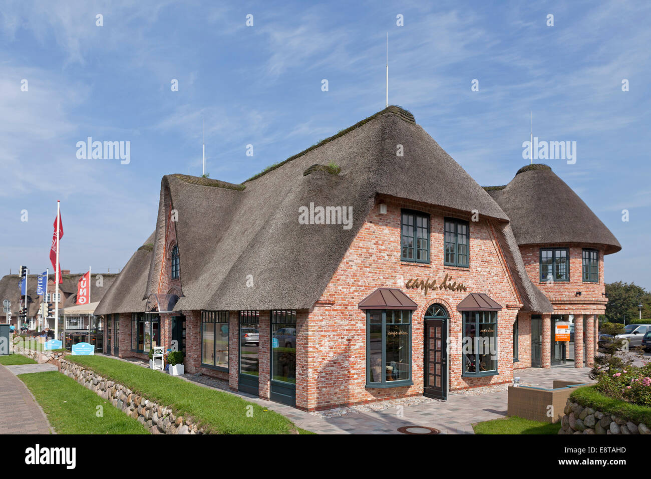 thatched house, Kampen, Sylt Island, Schleswig-Holstein, Germany Stock  Photo - Alamy