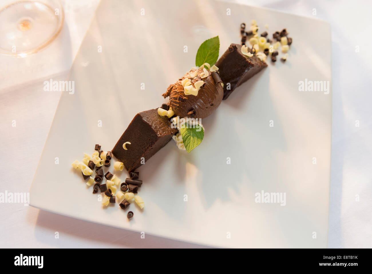 Plate of chocolate hires stock photography and images Alamy — free download