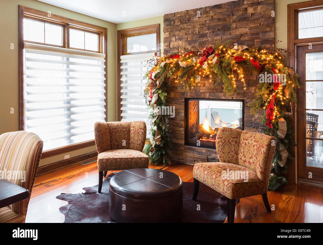 Fireplace Mantle Decor Stock Photos Fireplace Mantle Decor Stock