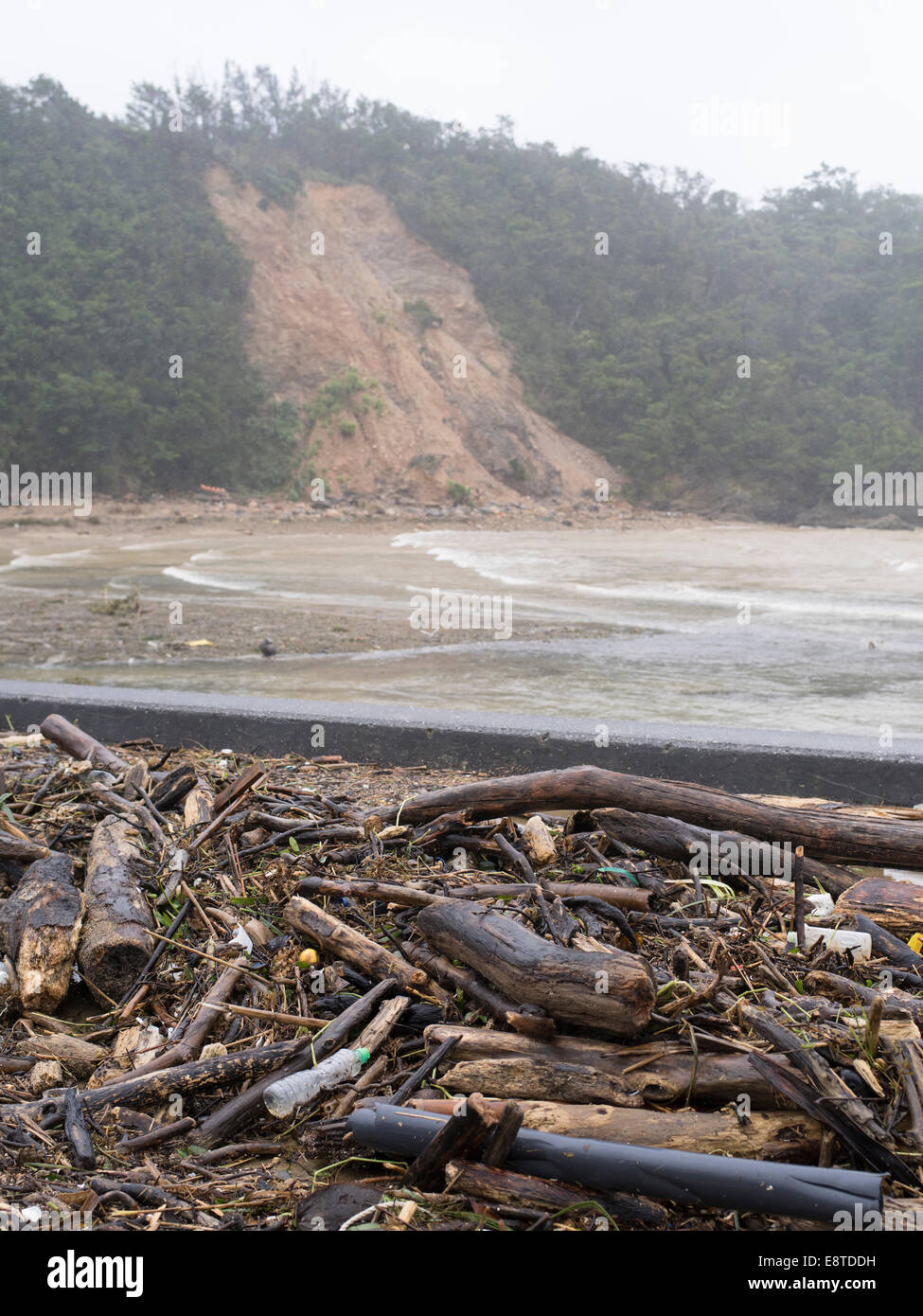 Typhoon damage hi-res stock photography and images - Alamy