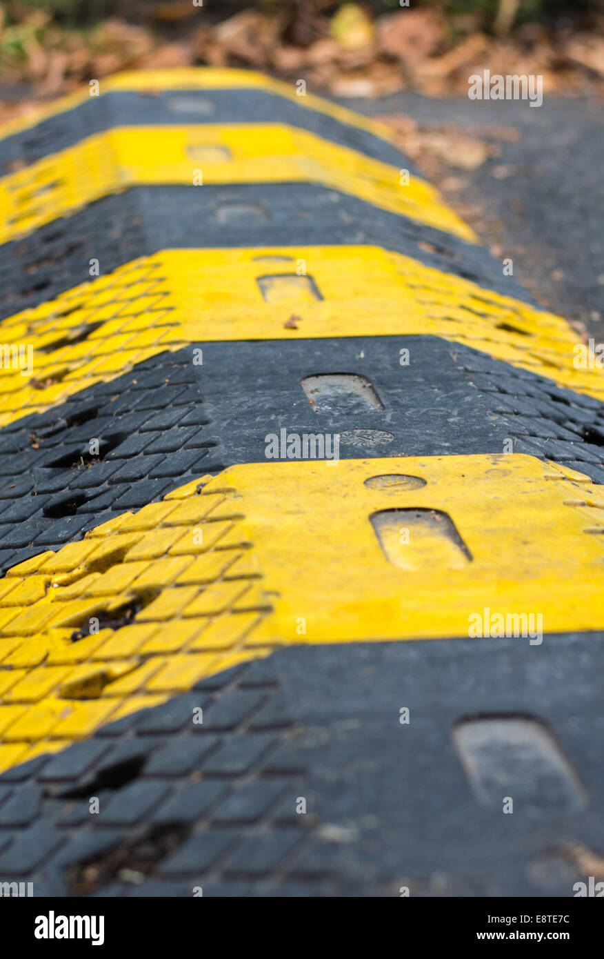 Speed Bump Stock Photo Alamy