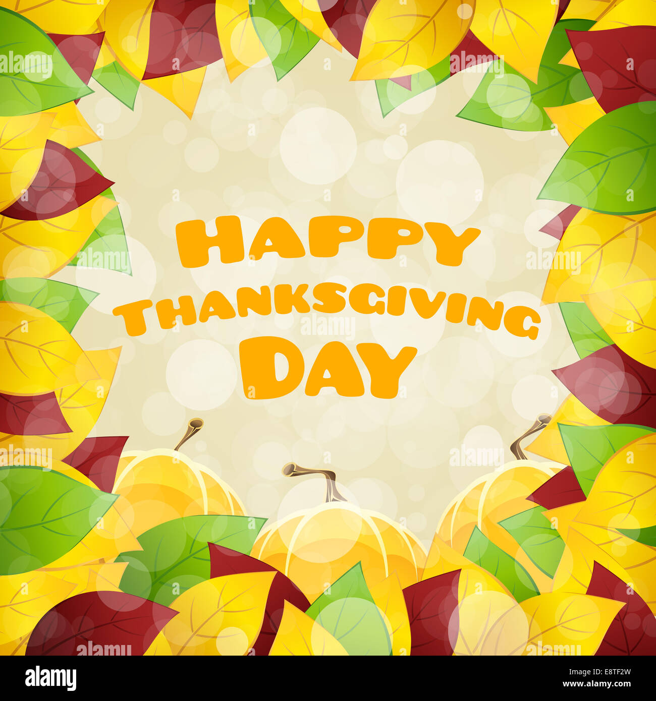 Happy thanksgiving day card hi-res stock photography and images - Alamy