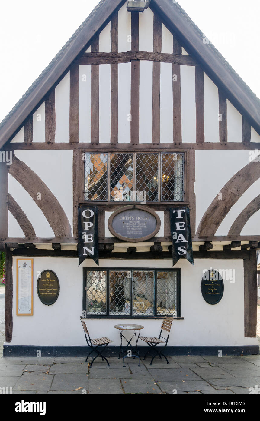 Thomas Oken Tea Rooms in Castle Street, Warwick Stock Photo Alamy