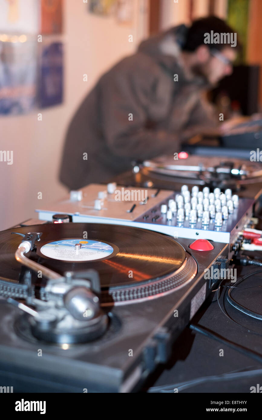 Plates Records ,Nottingham .Vinyl Store Stock Photo Alamy