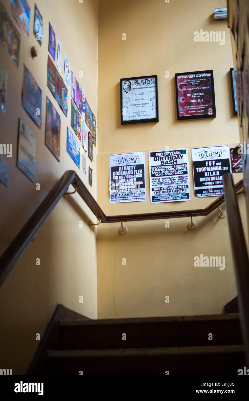 Plates Records ,Nottingham .Vinyl Store Stock Photo Alamy