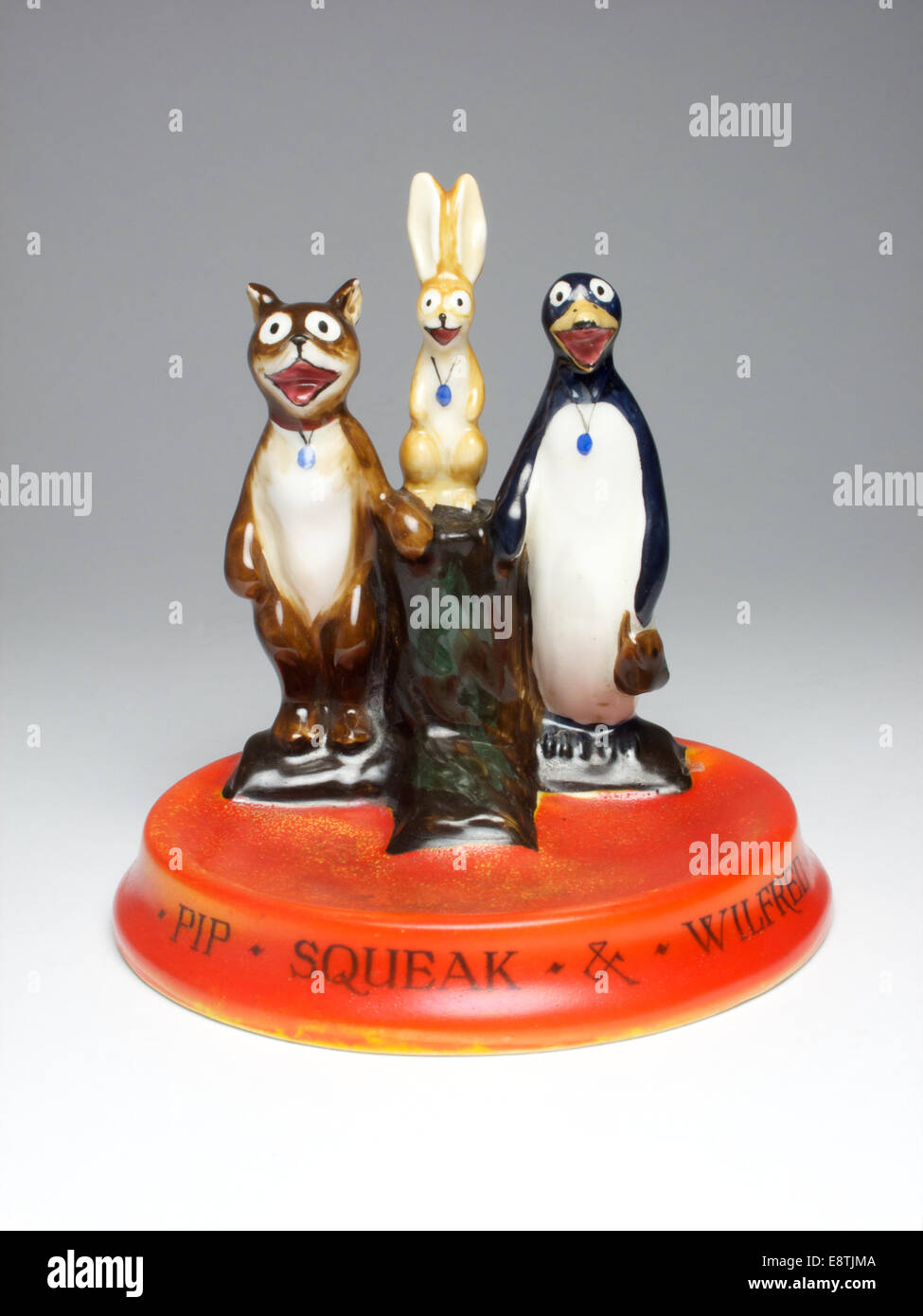 Royal Doulton Pip, Squeak and Wilfred figural group Stock Photo